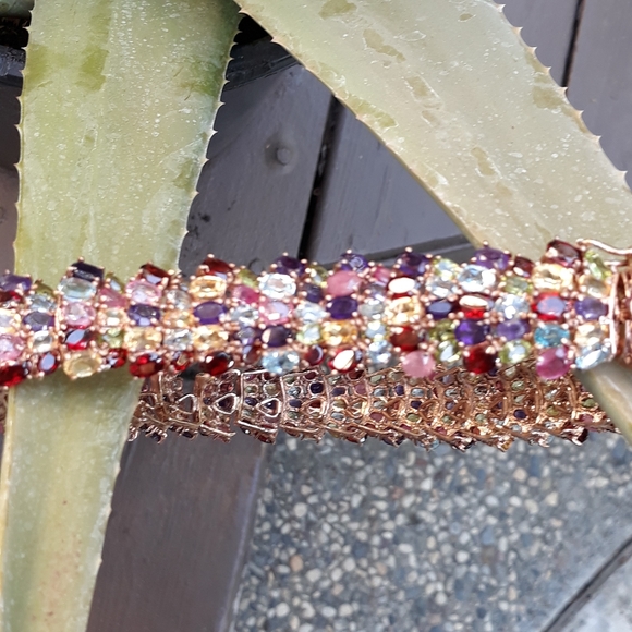 Masterpiece Atelier Multi-Stone Rose Gold Necklace - Picture 7 of 16